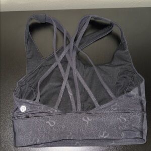 lululemon athletica Charcoal Sports Bra